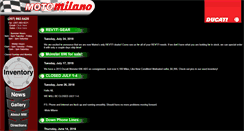 Desktop Screenshot of motomilano.com